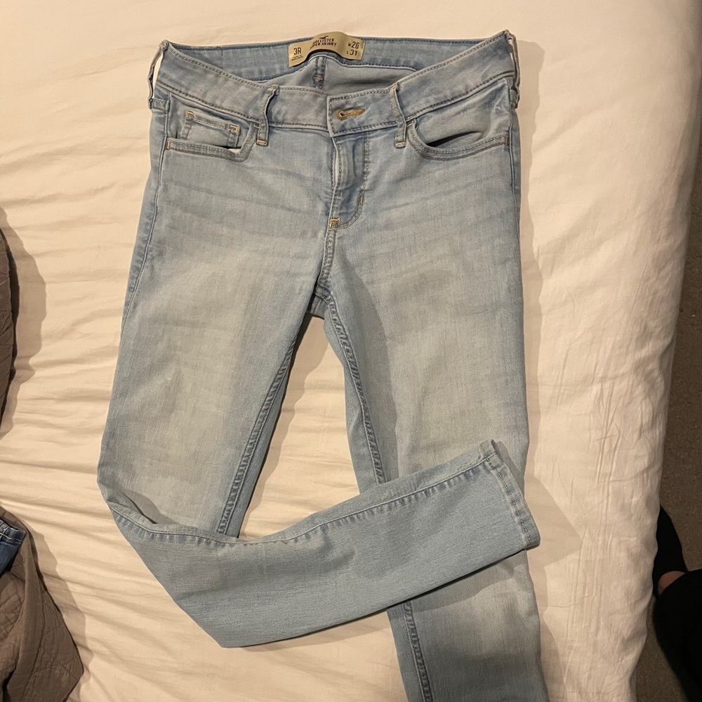 Hollister low rise skinny jeans